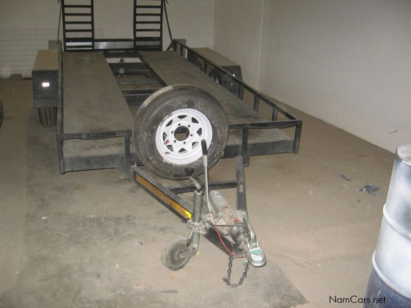 Home-built Car Trailer in Namibia
