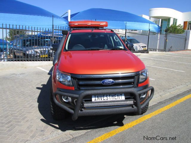 Ford Ranger wildtrack in Namibia