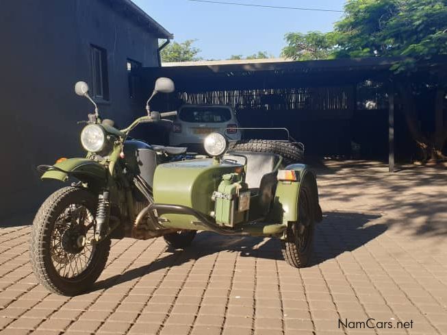 Ural 750cc in Namibia