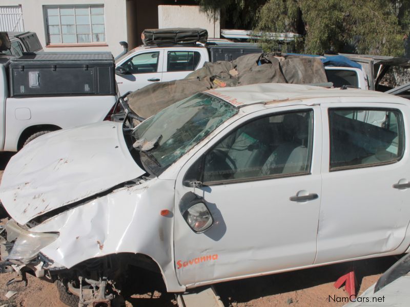 Toyota Hilux in Namibia