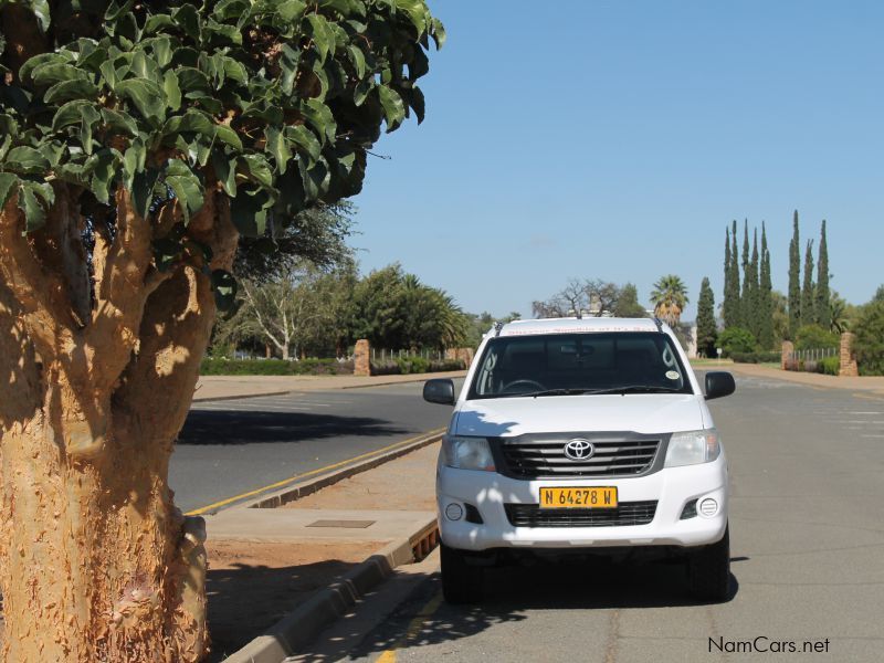 Toyota Hilux in Namibia