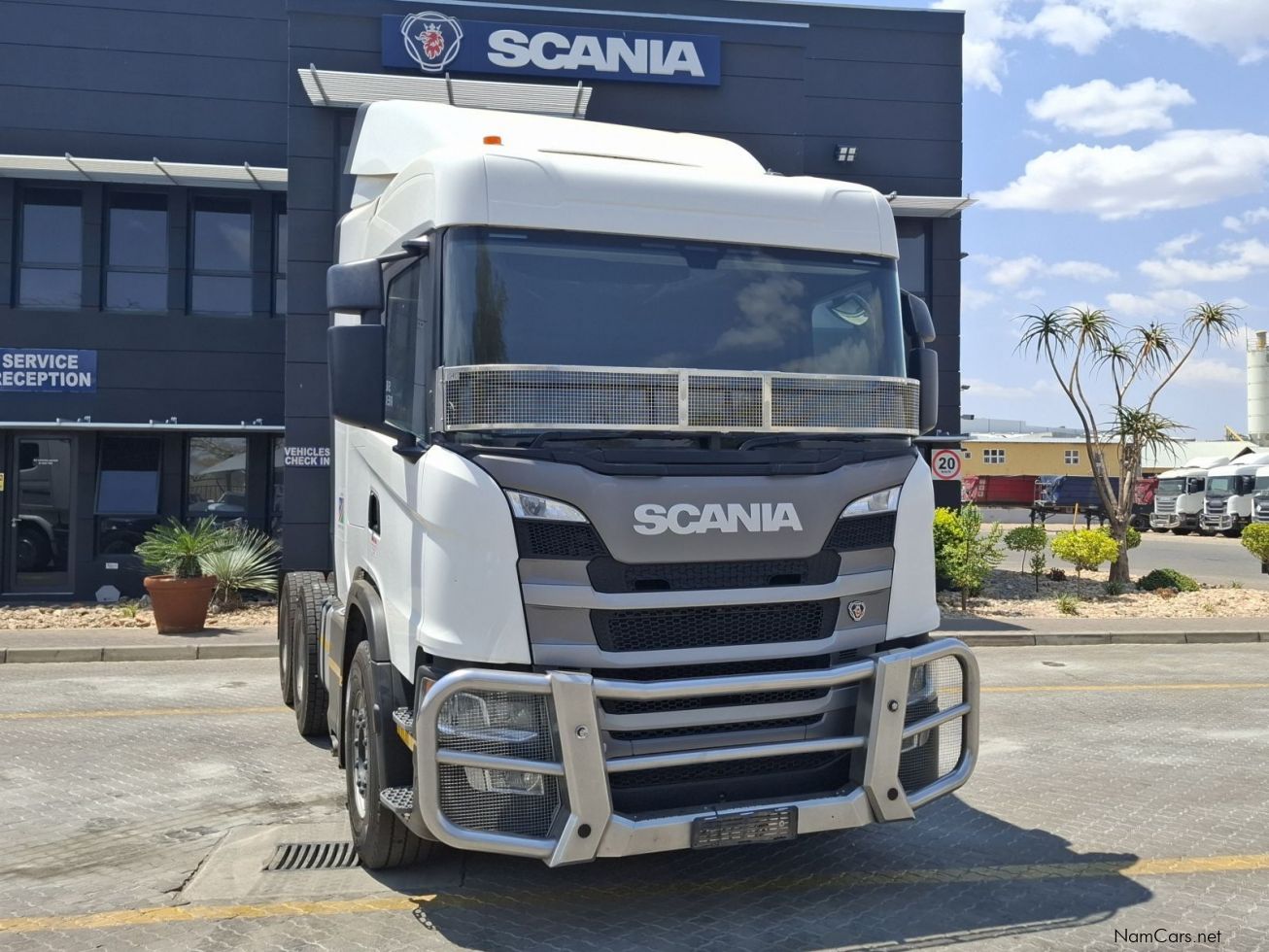 Scania G460 6x4 en Namibia