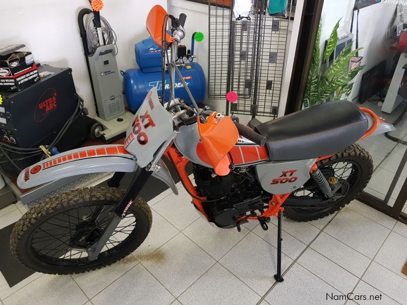 Yamaha XT 500 Project Bike in Namibia