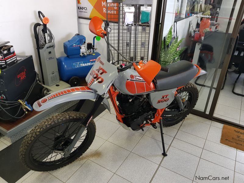 Yamaha XT 500 Project Bike in Namibia