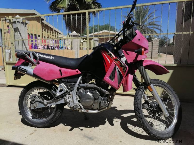 Kawasaki KLR 650 in Namibia