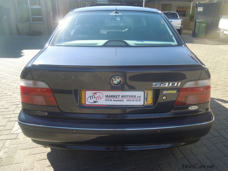 BMW 540i SUPERCHARGE in Namibia