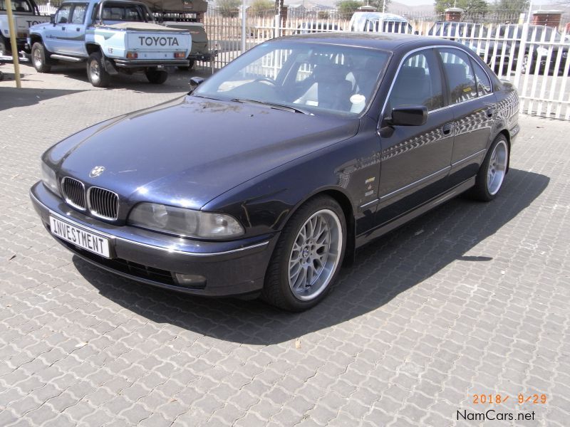 BMW 540i Supercharged in Namibia