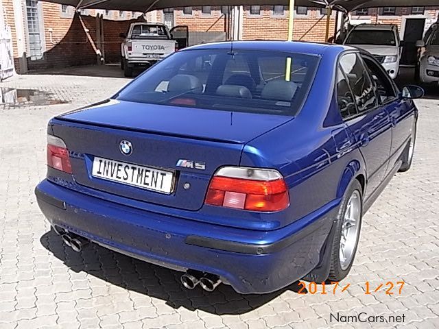 BMW M5 in Namibia