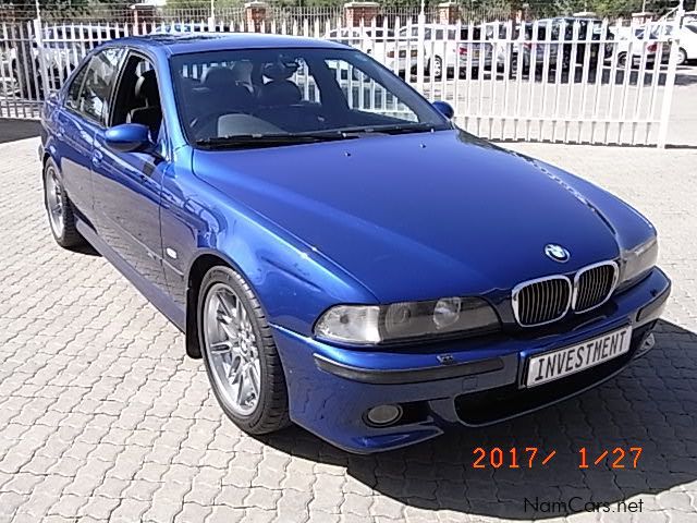 BMW M5 in Namibia