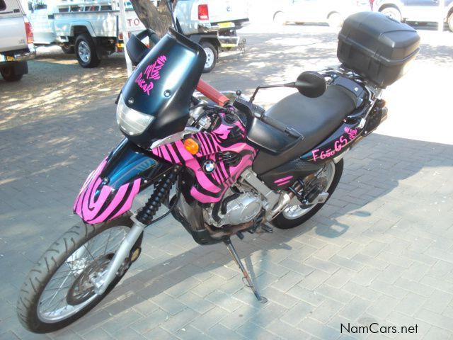 BMW F650GS dakar in Namibia