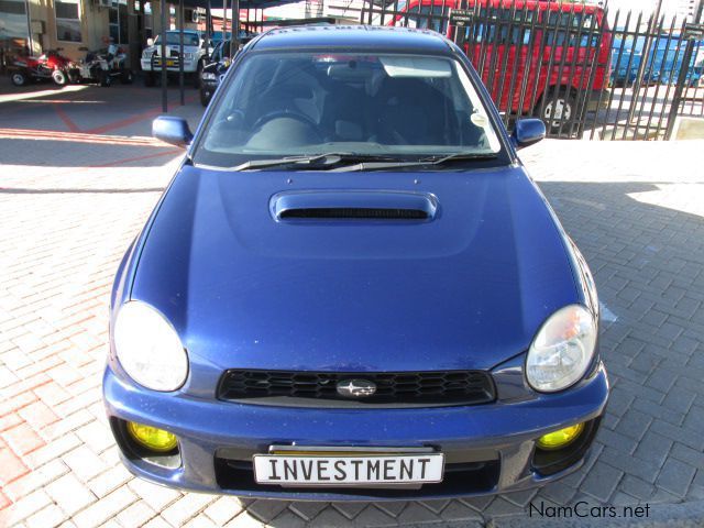 Subaru WRX in Namibia