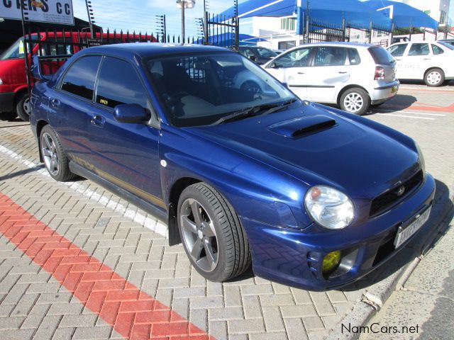 Subaru WRX in Namibia