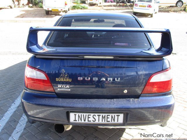 Subaru WRX in Namibia