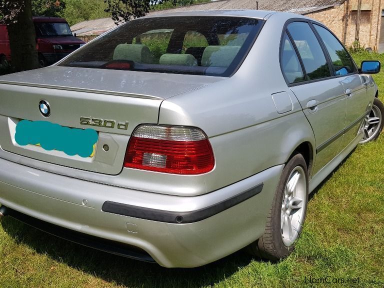 BMW 530d in Namibia