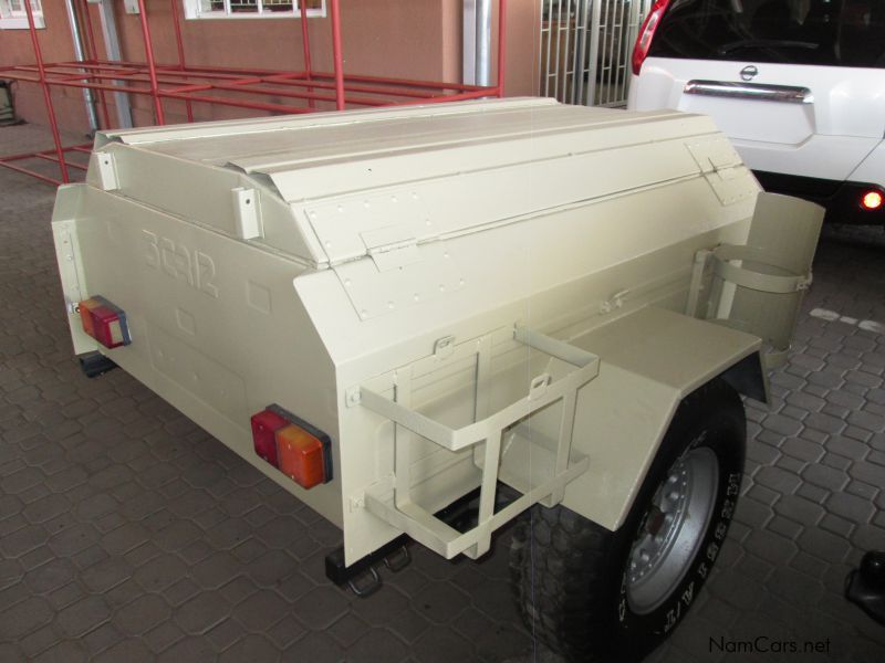 MCE Trailer Flatdeck off road in Namibia