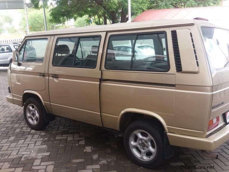 Volkswagen microbus in Namibia