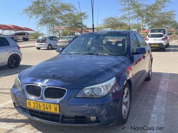 BMW 530i in Namibia