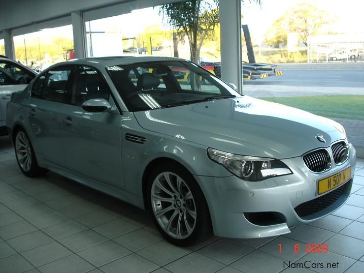 BMW M5 in Namibia