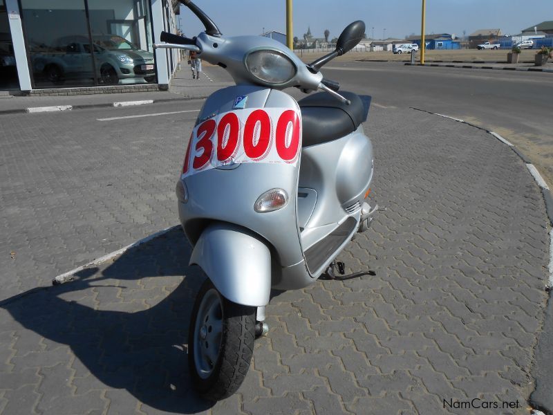 Vespa Scooter in Namibia