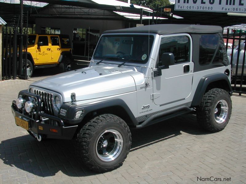 Jeep Wrangler 4.0 in Namibia