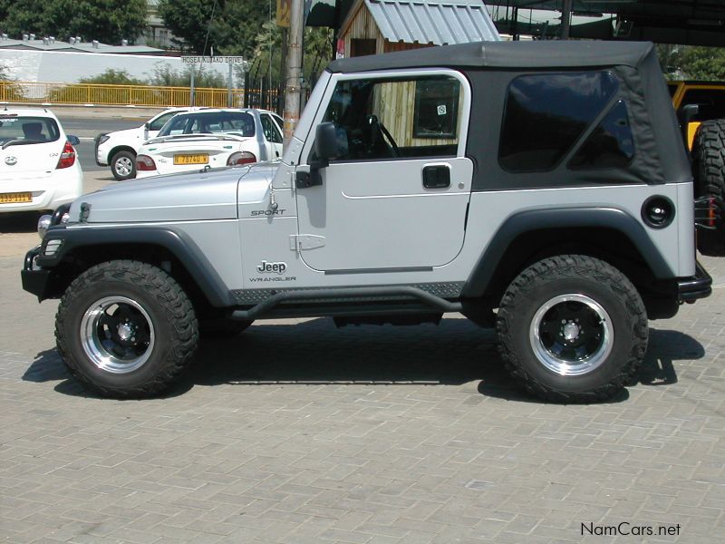 Jeep Wrangler 4.0 in Namibia
