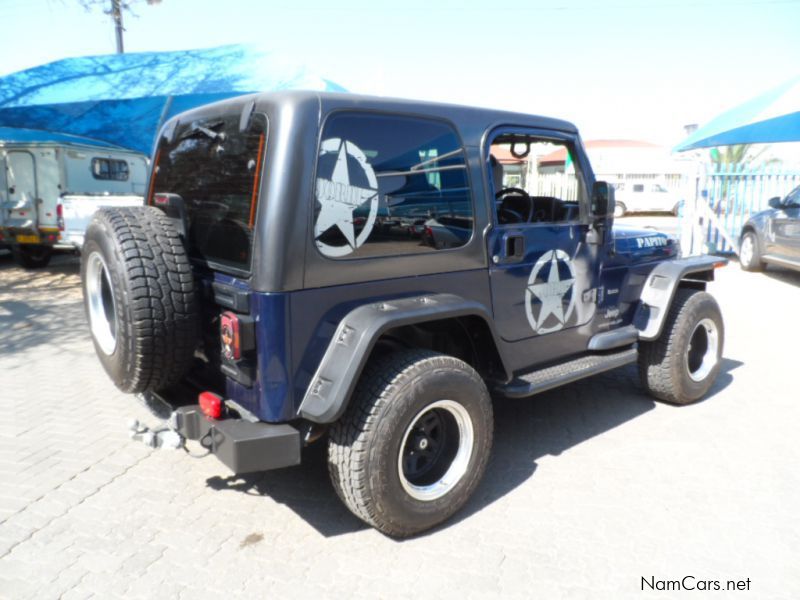 Jeep Wrangler 4.0i SWB in Namibia