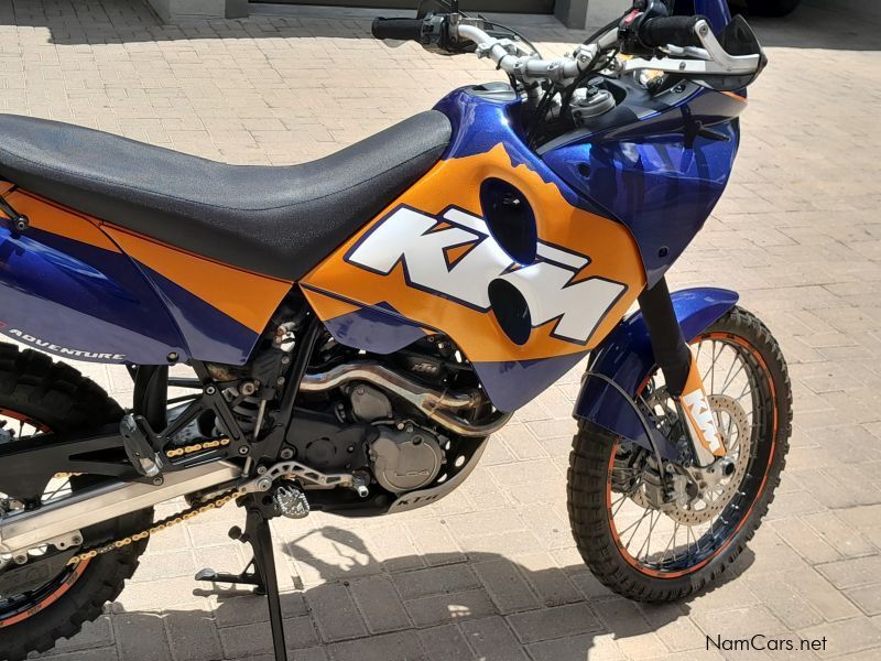 KTM 640 adventure in Namibia