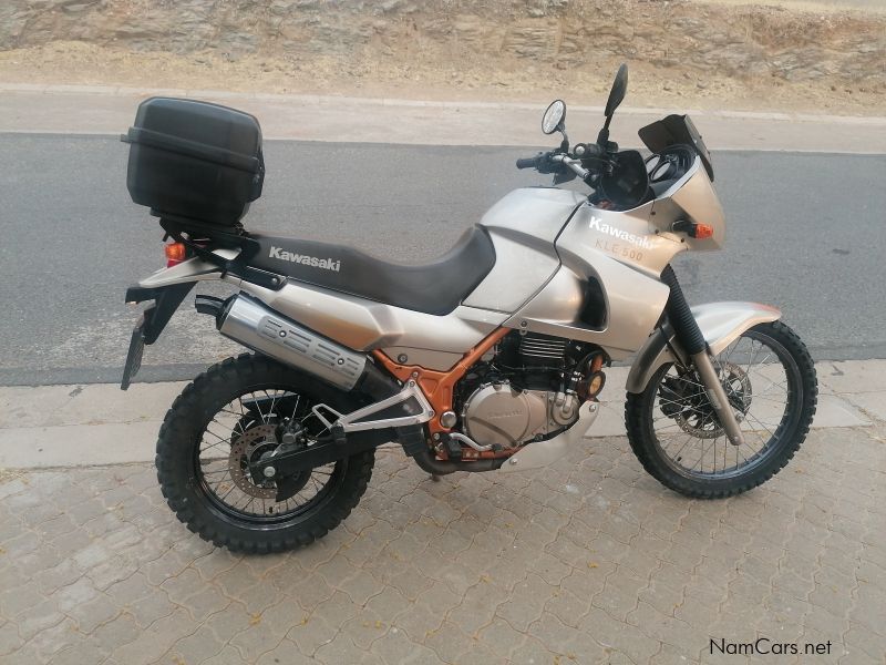 Kawasaki KLE500 TWIN in Namibia