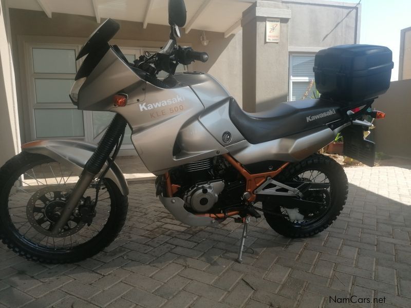 Kawasaki KLE500 TWIN in Namibia