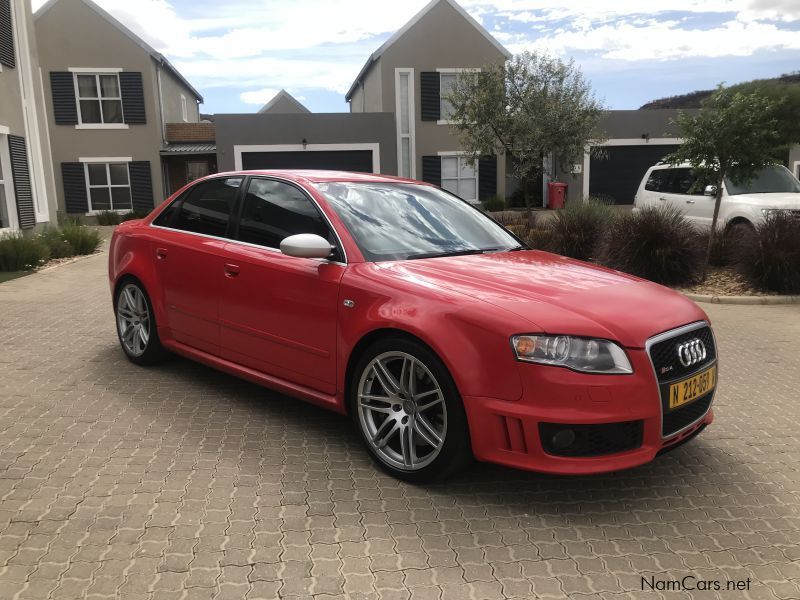 Audi RS4 in Namibia