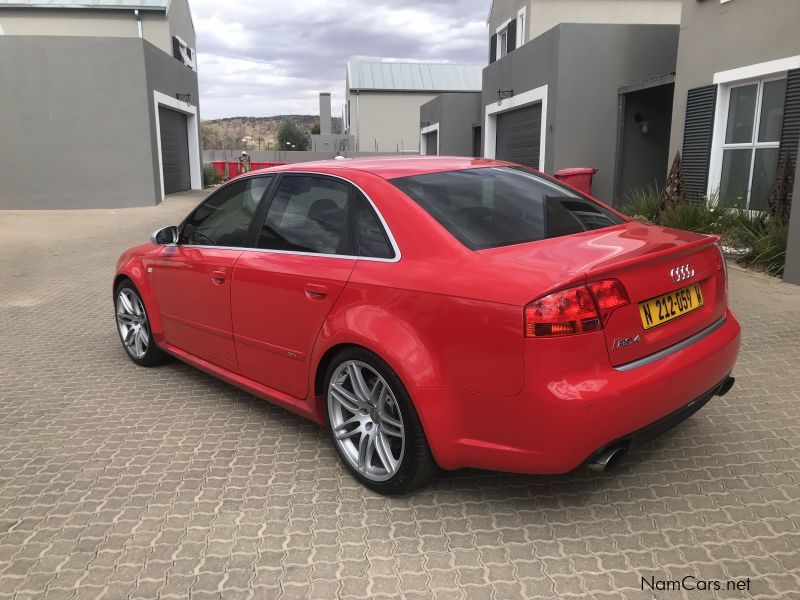 Audi RS4 in Namibia