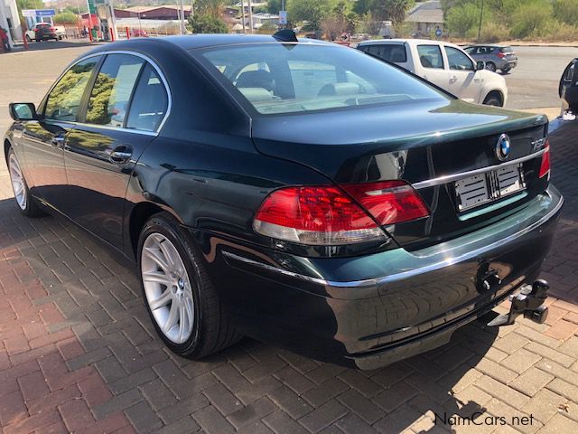 BMW 750i in Namibia