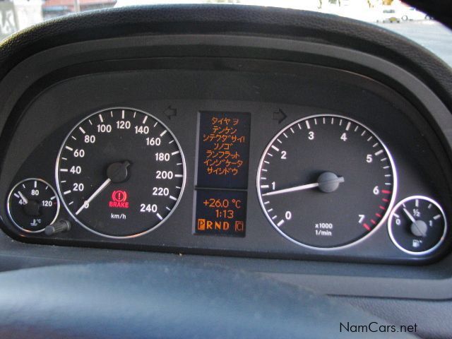 Mercedes-Benz A200 in Namibia