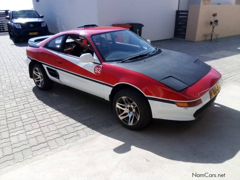 Toyota MR2 in Namibia