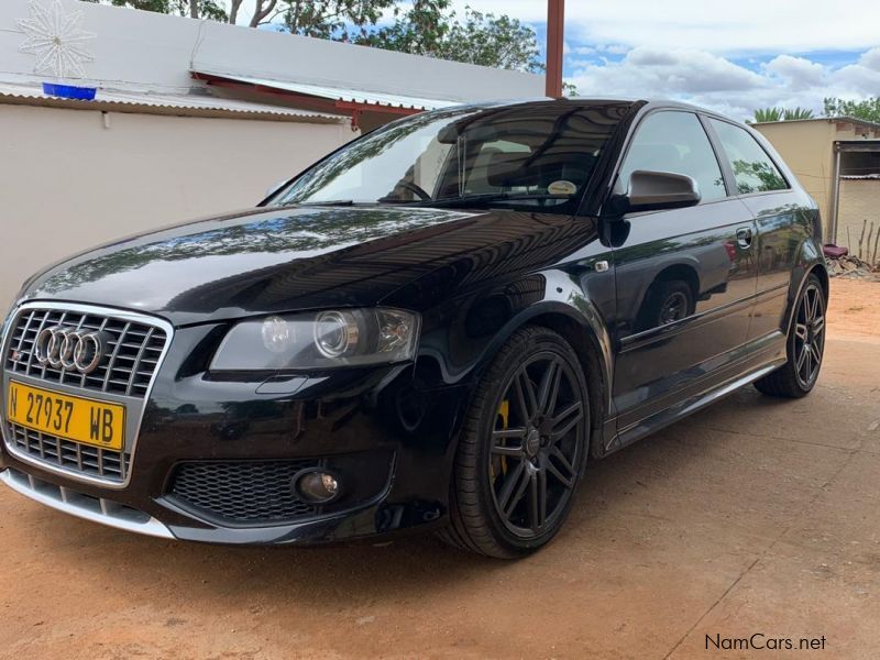 Audi S3 in Namibia