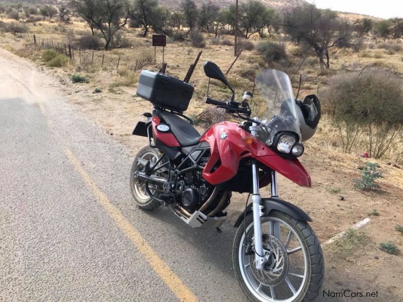 BMW F650 GS in Namibia
