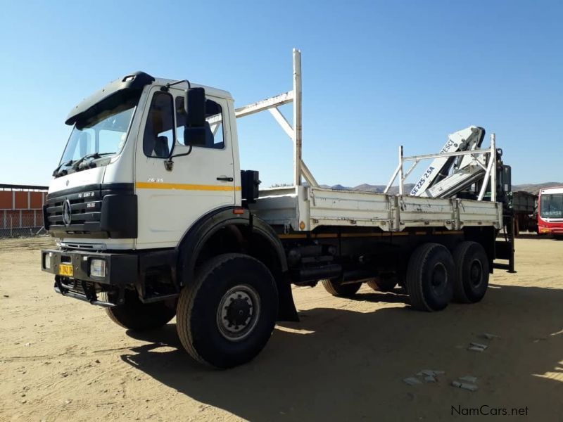 Powerstar Powerstar 2635 6x6 with Dropsides and Rear Mounted Crane in Namibia