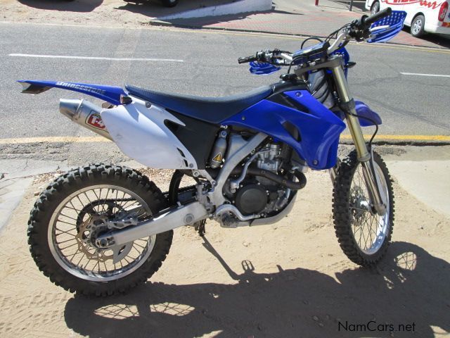 Yamaha WR450 in Namibia