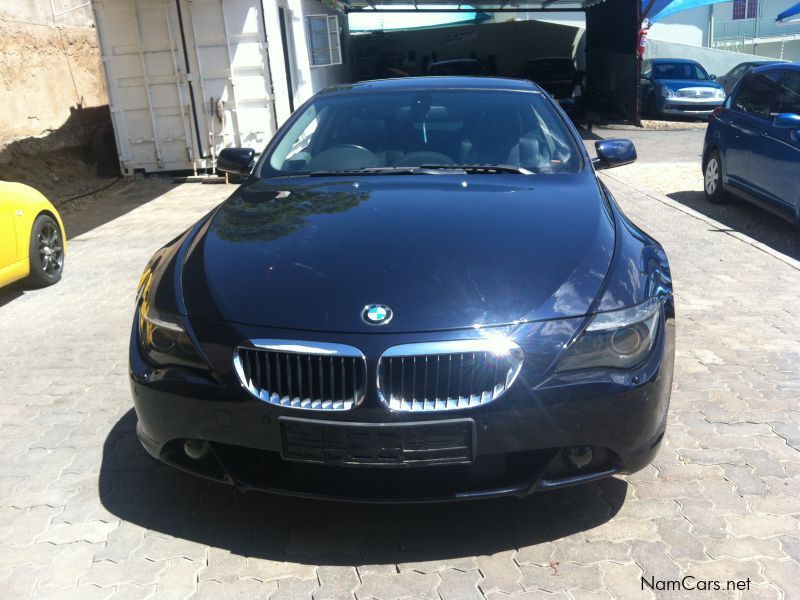 BMW 630 in Namibia