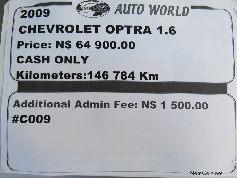 Chevrolet OPTRA 1,6 in Namibia