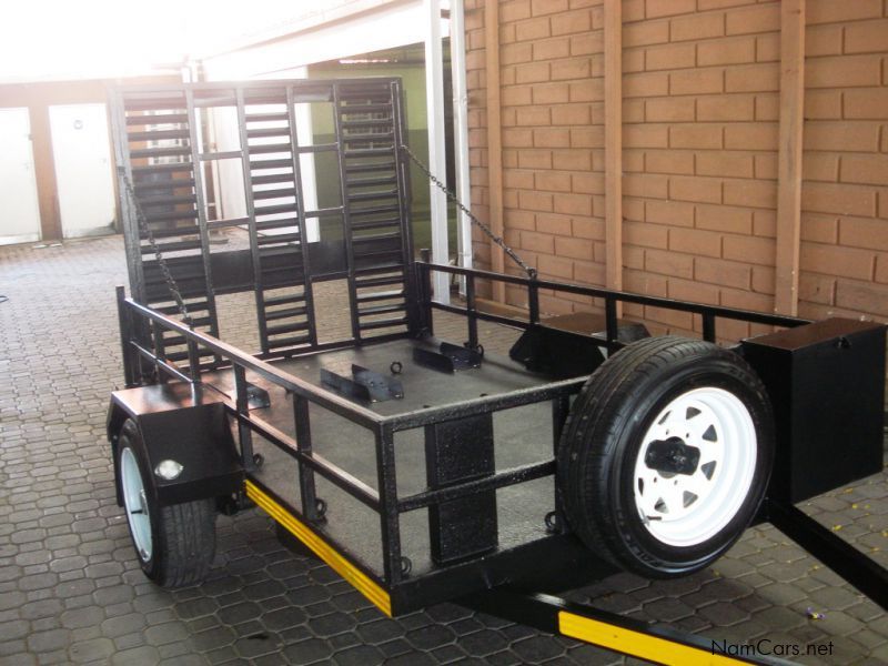 Home Built Bike Trailer in Namibia