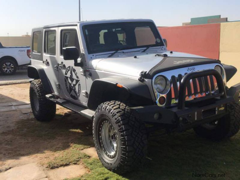 Jeep Wrangler in Namibia