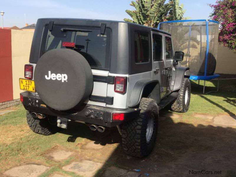 Jeep Wrangler in Namibia