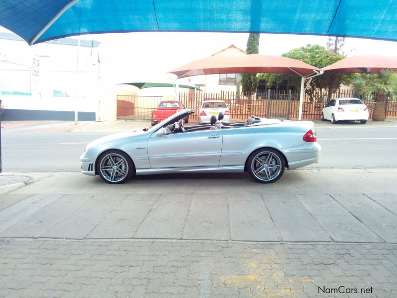 Mercedes-Benz CLK 63 AMG (354 kw) in Namibia
