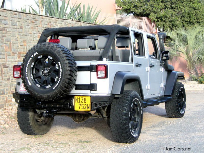 Jeep Wrangler in Namibia