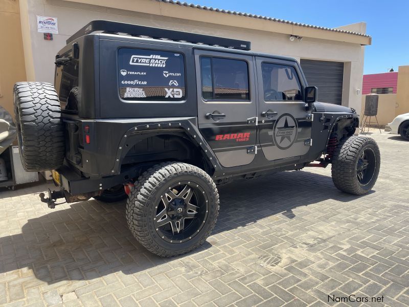 Jeep Wrangler Rubicon Unlimited in Namibia