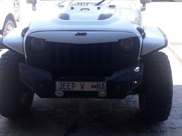 Jeep Wrangler Rubicon in Namibia
