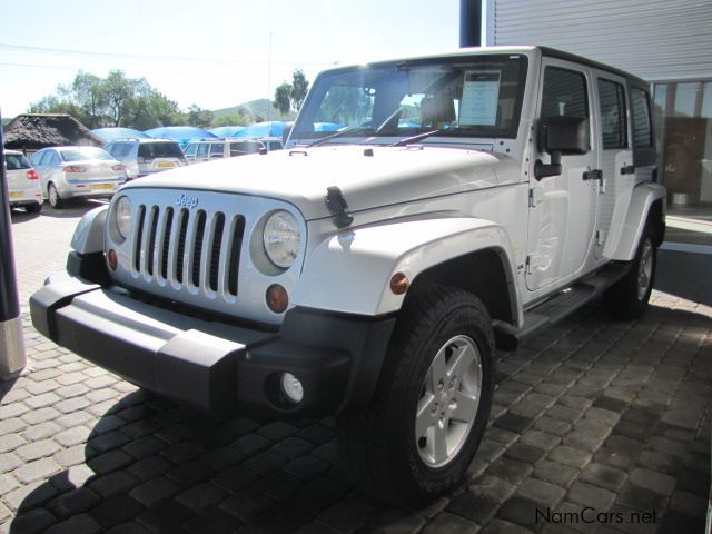 Jeep Wrangler Sahara in Namibia