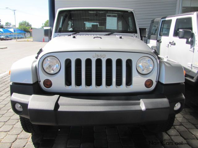 Jeep Wrangler Sahara in Namibia