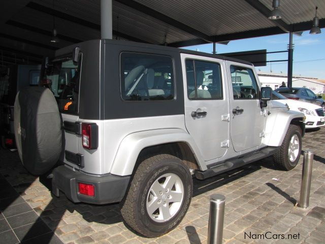 Jeep Wrangler Sahara in Namibia